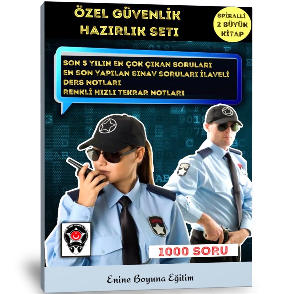 Özel Güvenlik Sınavı Hazırlık Seti 