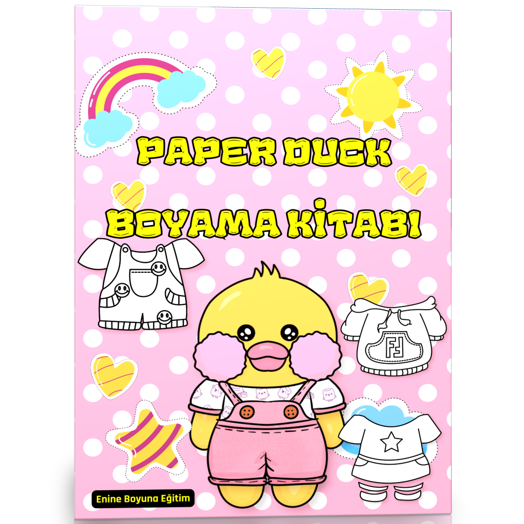 Paper Duck Boyama Kitabı 