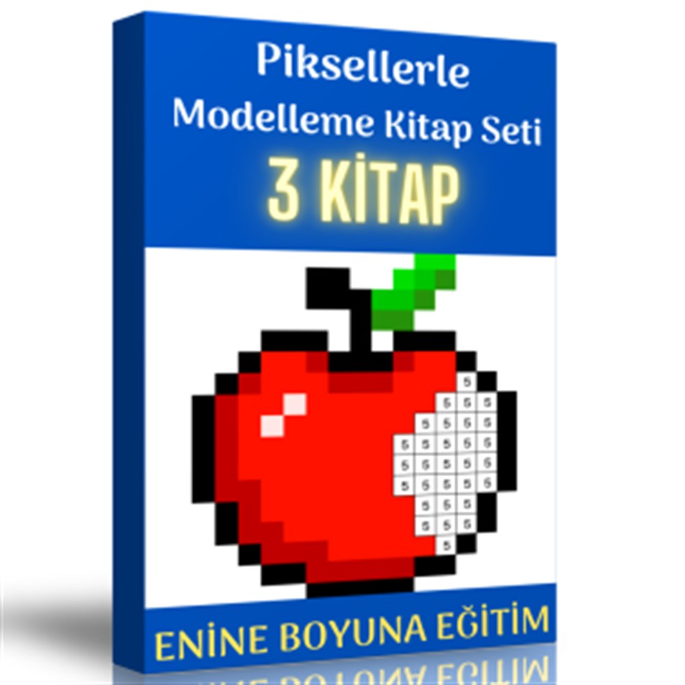 Piksellerle Modelleme Kitap Seti (3 Kitap)