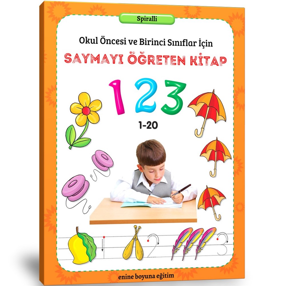 Sayı Saymayı Öğreten Kitap (Okul Öncesi ve 1. Sınıflar)
