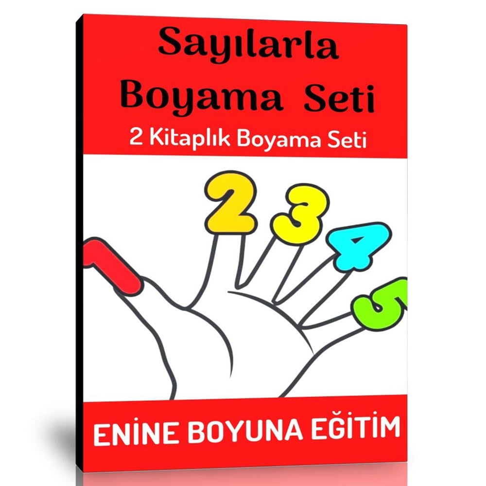 Sayılarla Boyama Kitap Seti (2 Kitap)