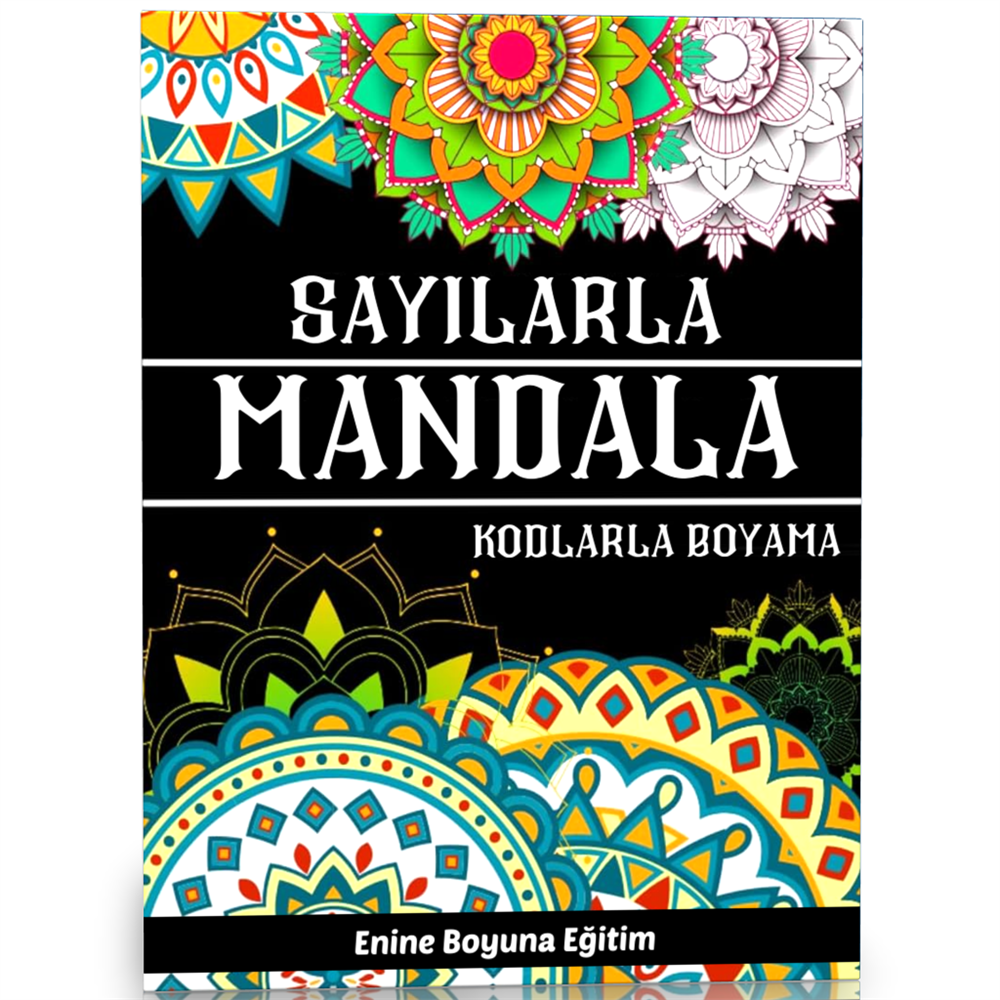 Sayılarla Mandala Boyama Kitabı