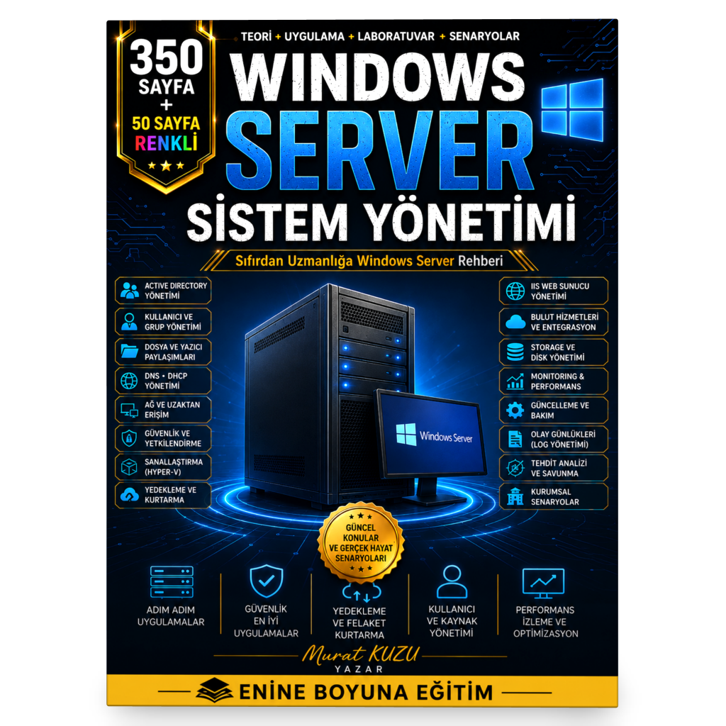Sıfırdan Uzmanlığa Windows Server Akademisi