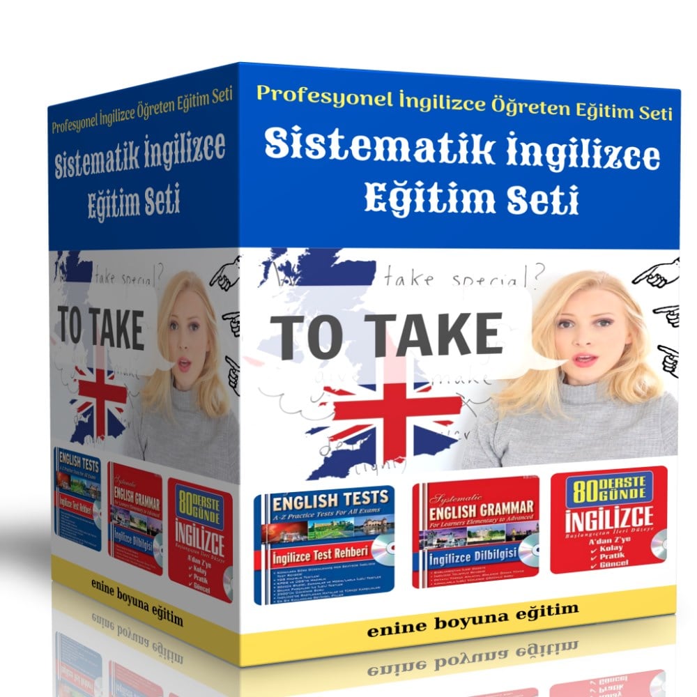 Sistematik İngilizce Eğitim Seti (3 Süper Ötesi Kitap)