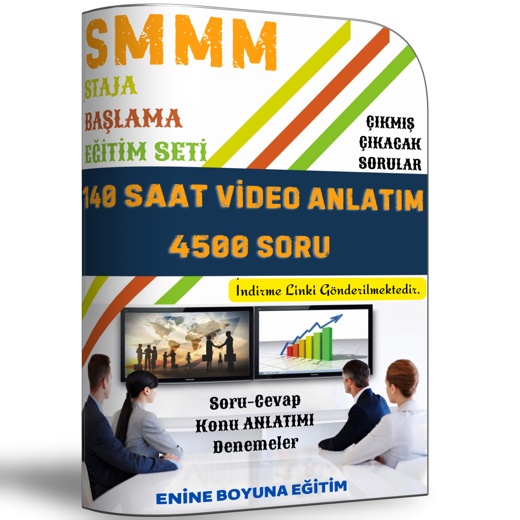 SMMM Hazırlık Seti (İndirme Linki Şeklindedir)