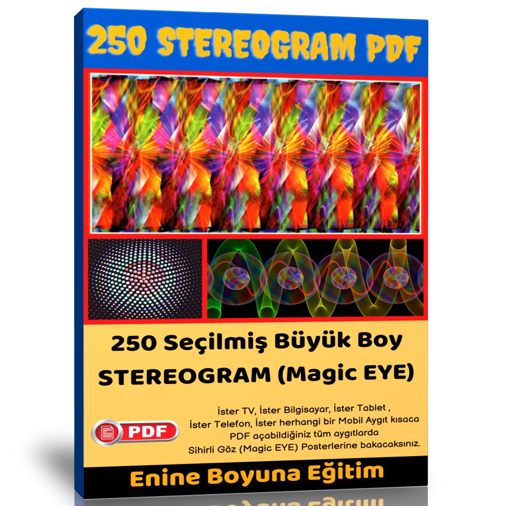 Stereogram (Magic EYE) Sihirli Göz Arşiv Seti 