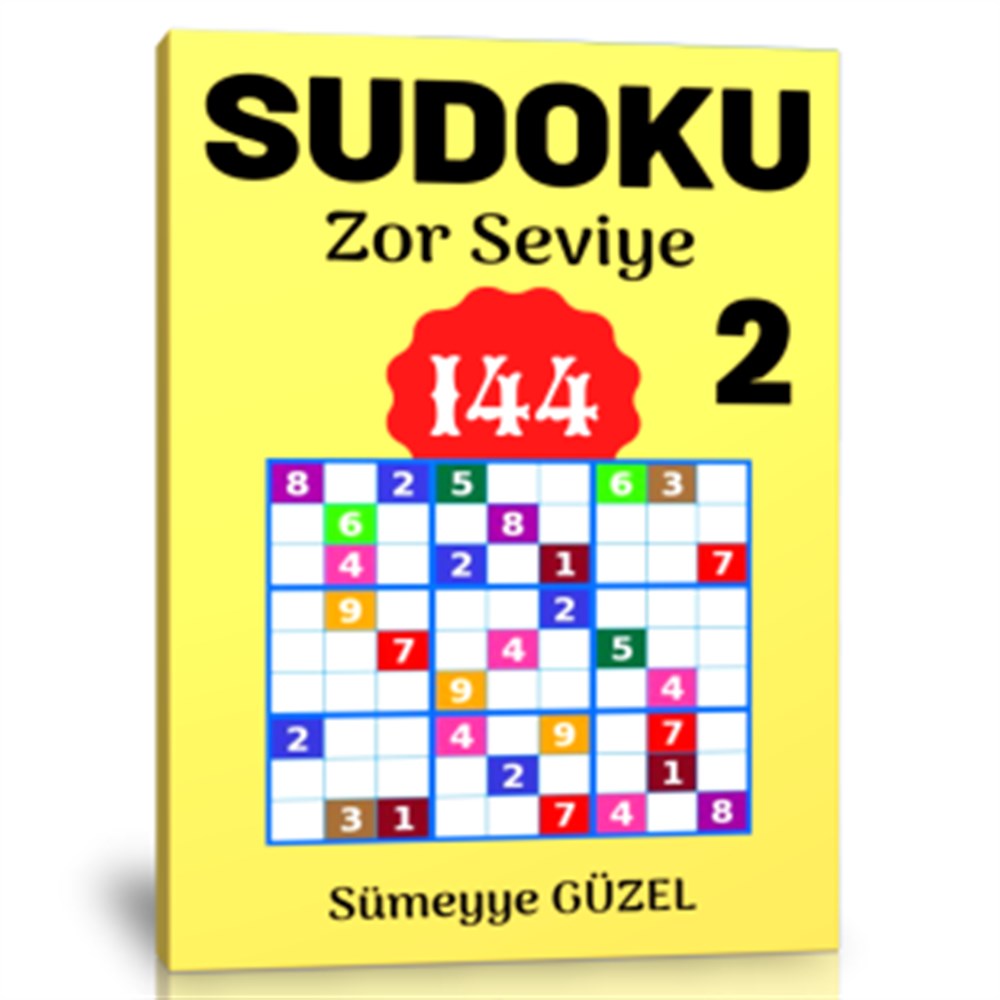 Sudoku Zor Seviye Bulmaca Kitabı-2