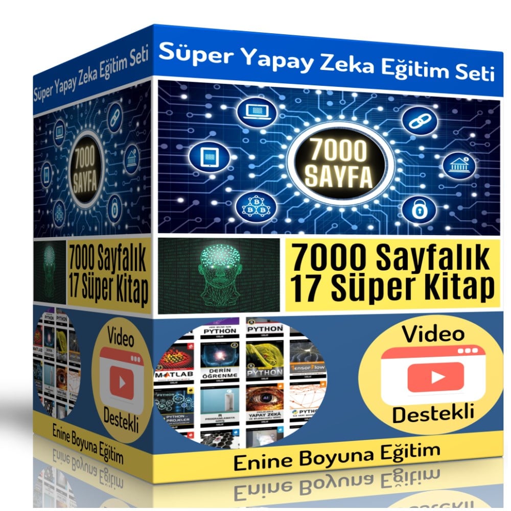 Süper Yapay Zeka Eğitim Seti (17 Kitap)