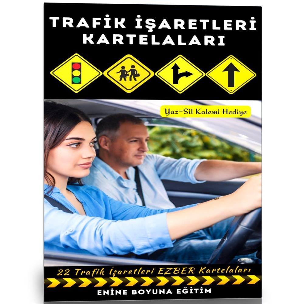 Trafik İşaretleri Kartelaları (22 Kartela)