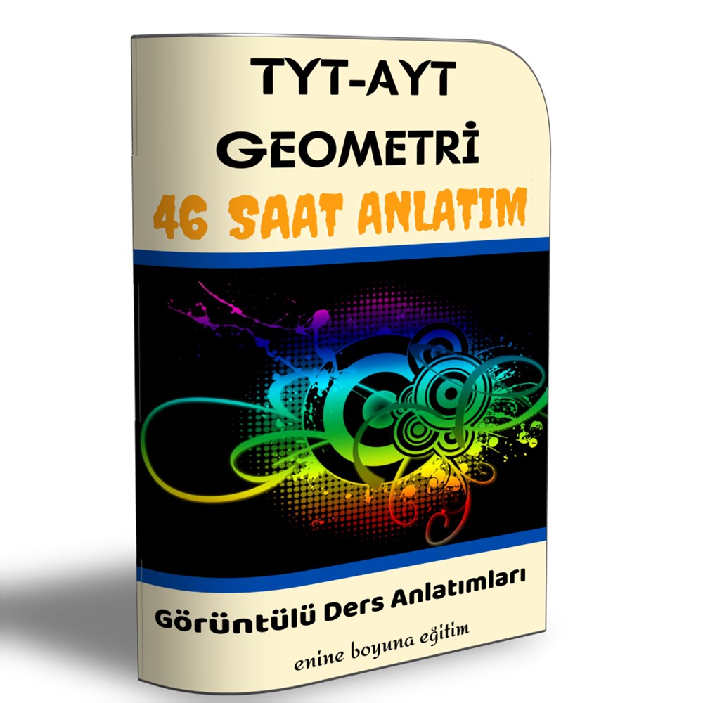 TYT-AYT Geometri Görüntülü Eğitim Seti (46 Saat Anlatım)