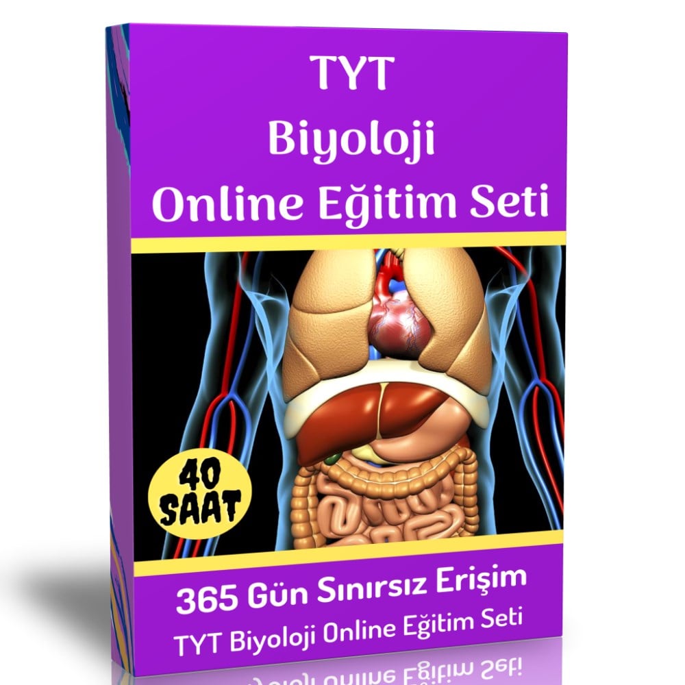 TYT Biyoloji Online Görüntülü Eğitim Seti