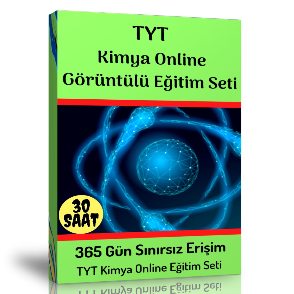 TYT Kimya Online Görüntülü Eğitim Seti