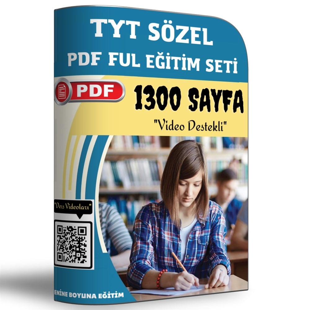 TYT SÖZEL PDF FUL Eğitim Seti (1300 Sayfa)