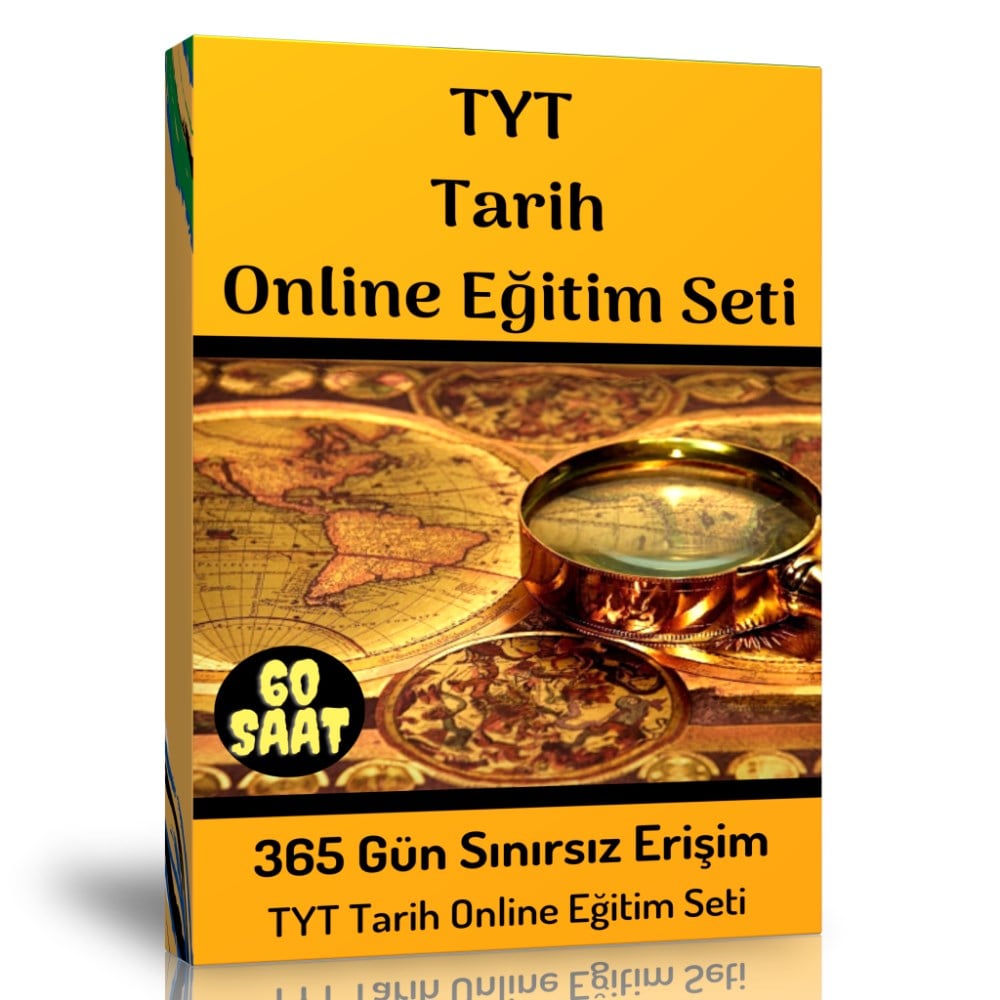 TYT Tarih Online Görüntülü Eğitim Seti