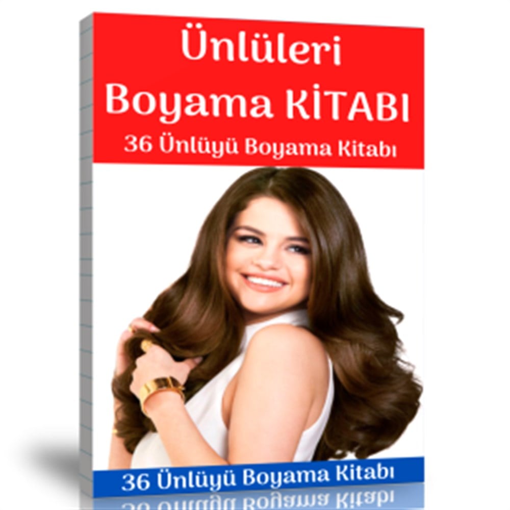 Ünlüleri Boyama Sayfaları Kitabı