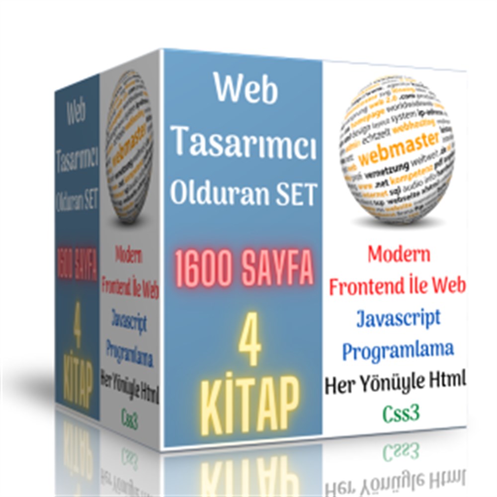 Web Tasarımcı Olduran Set (Modern Web Tasarım Seti)