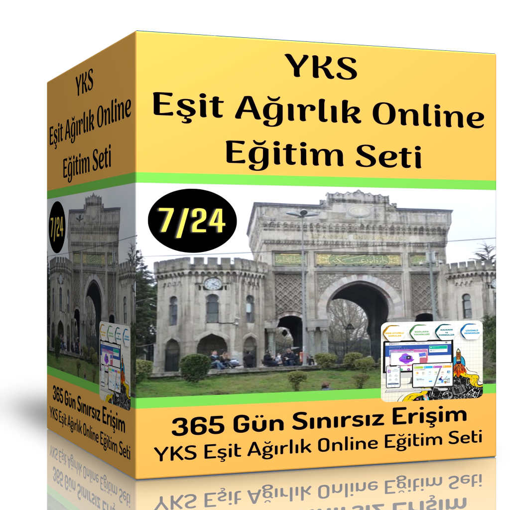 YKS Eşit Ağırlık Online Eğitim Seti