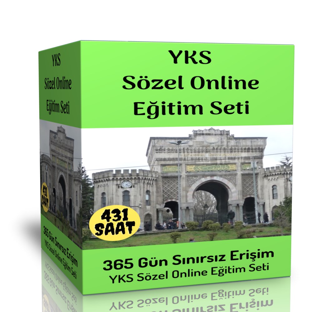 YKS Sözel Online Eğitim Seti