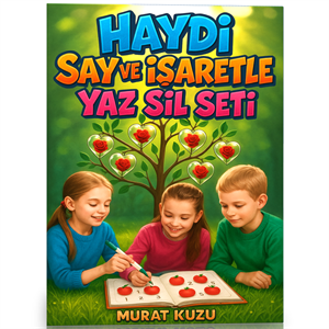Haydi Say ve İşaretle Yaz–Sil Seti