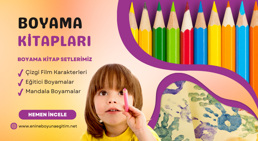 Çocuklara Boyama Kitapları