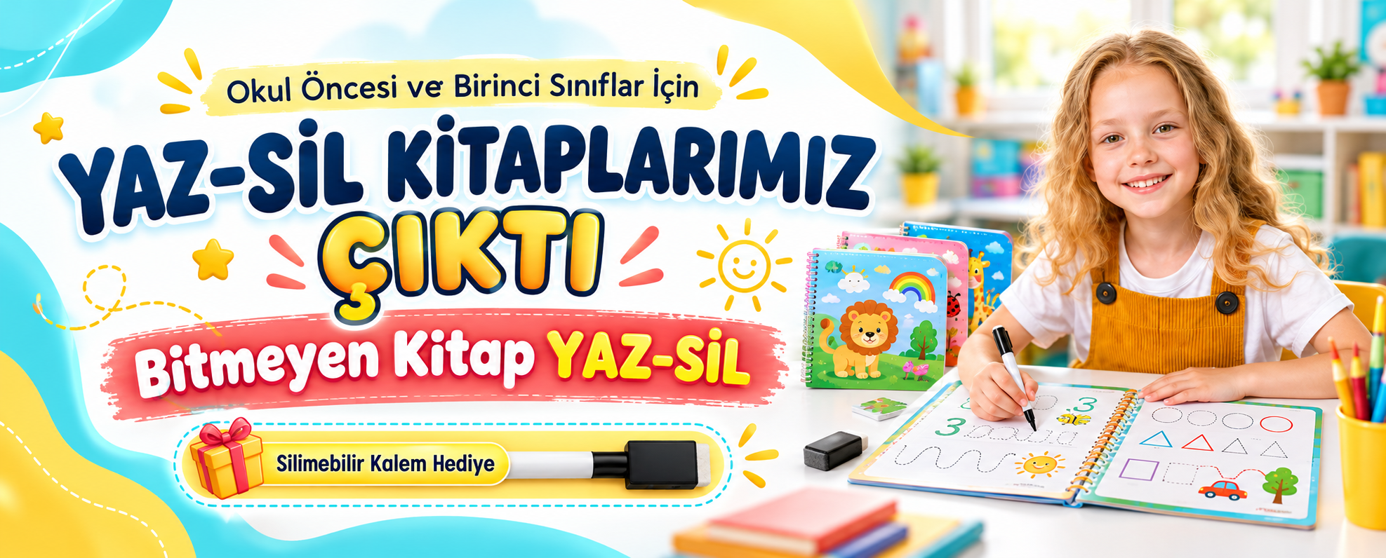 Yaz-Sil Kitapları