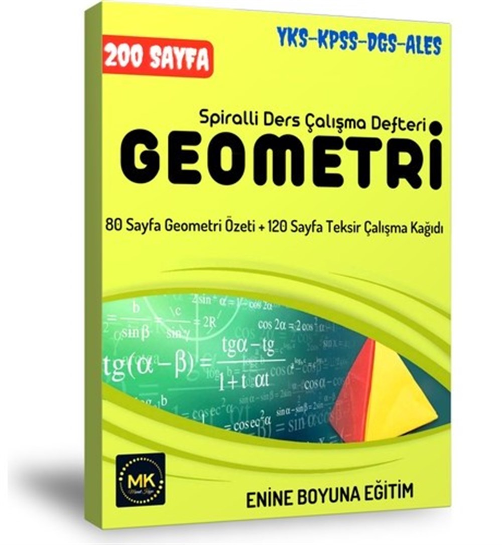  Geometri Özetli Ders Çalışma Defteri