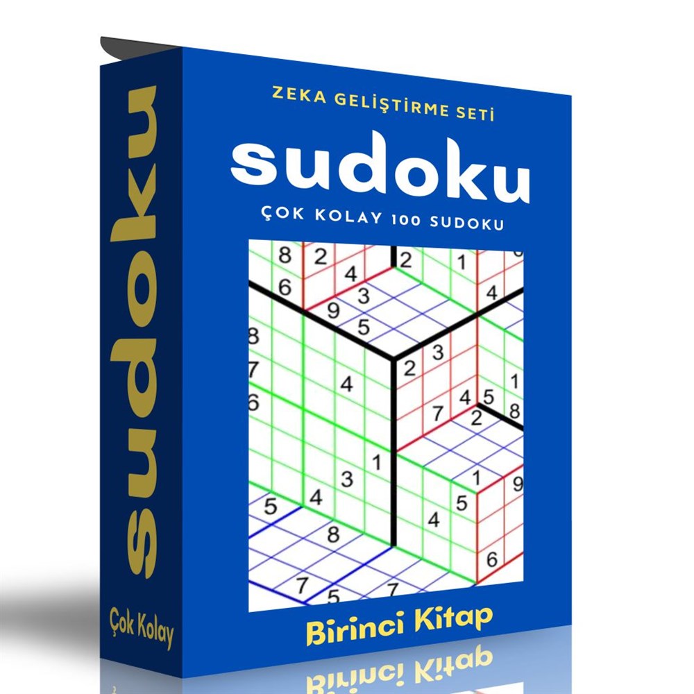  Zeka Geliştiren Sudoku (Çok Kolay-1) Başlangıç Seti