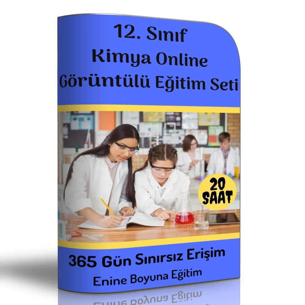 12. Sınıf Kimya Online Görüntülü Eğitim Seti
