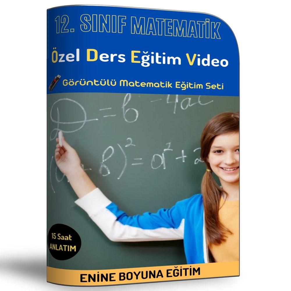 12. Sınıf Matematik Görüntülü Eğitim Seti