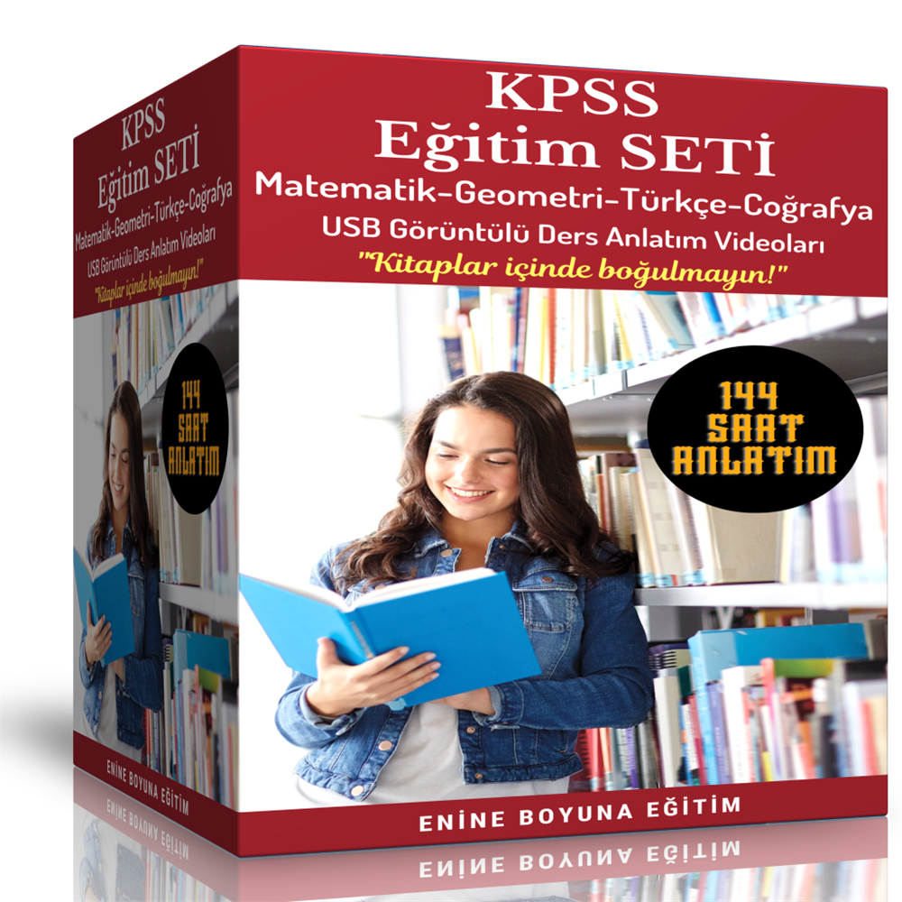 2023 KPSS Eğitim Seti (144 Saat Anlatım)