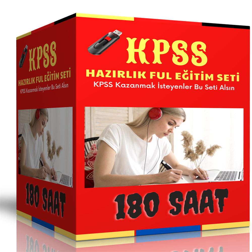 2023 KPSS Ful Hazırlık Görüntülü Eğitim Seti (180 Saat Anlatım)
