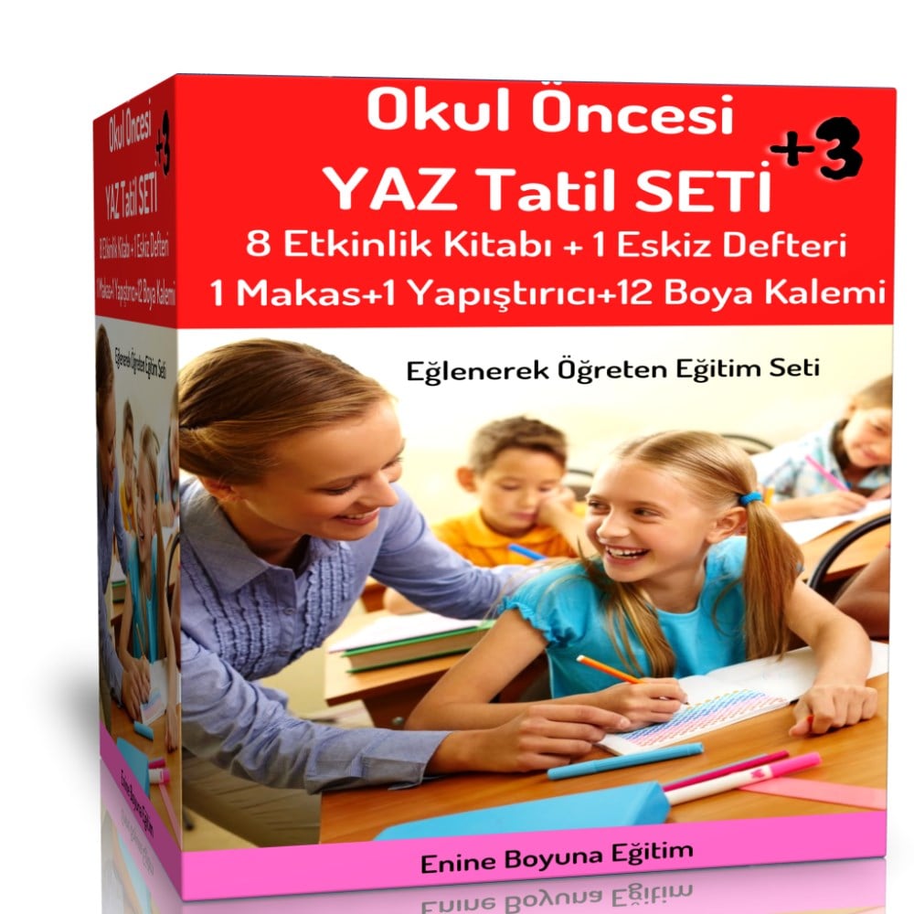 2023 Okul Öncesi Yaz Tatil Seti