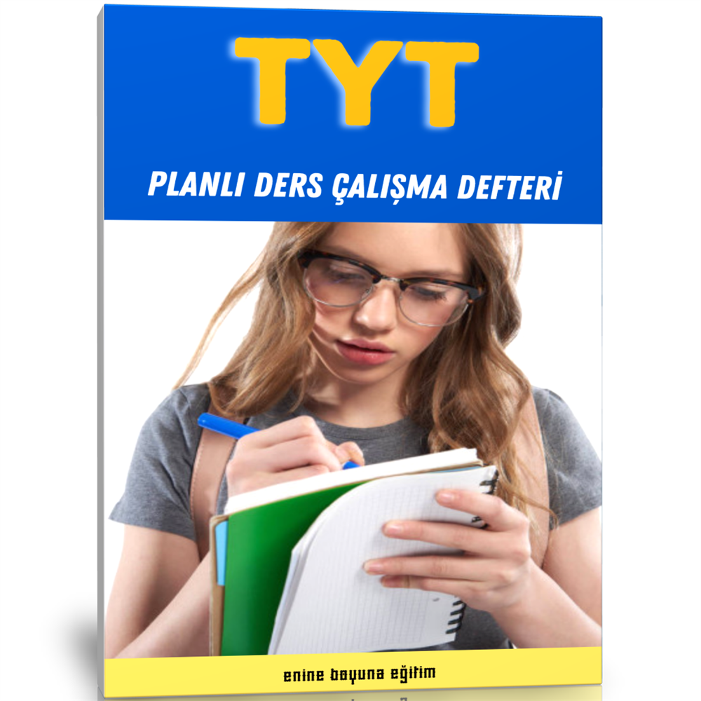 2023 TYT Planlı Ders Çalışma Defteri (200 Sayfa)