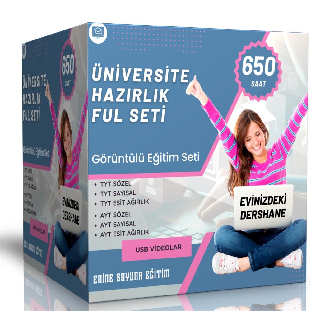 2023 Üniversite Hazırlık Ful Seti (650 Saat)