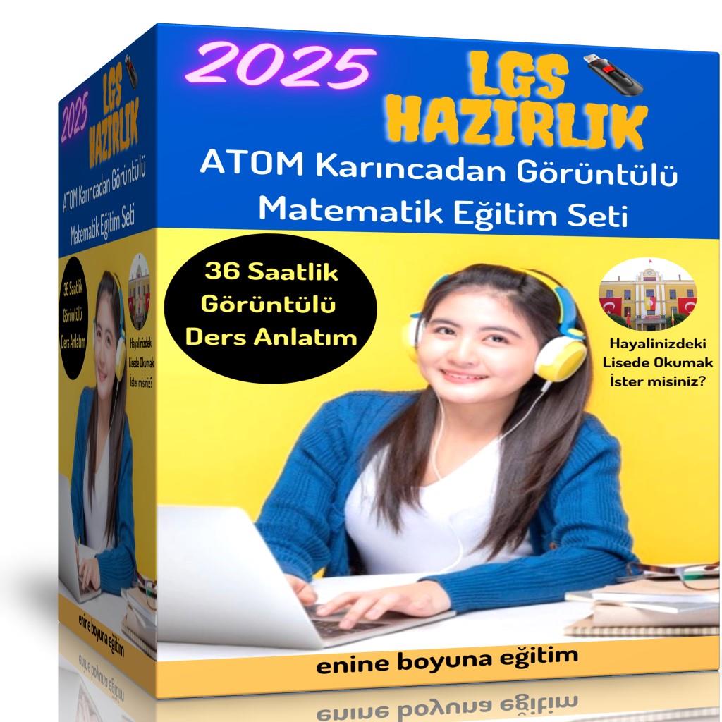 2024 LGS Görüntülü Matematik Eğitim Seti (36 Saat Özel Anlatım)