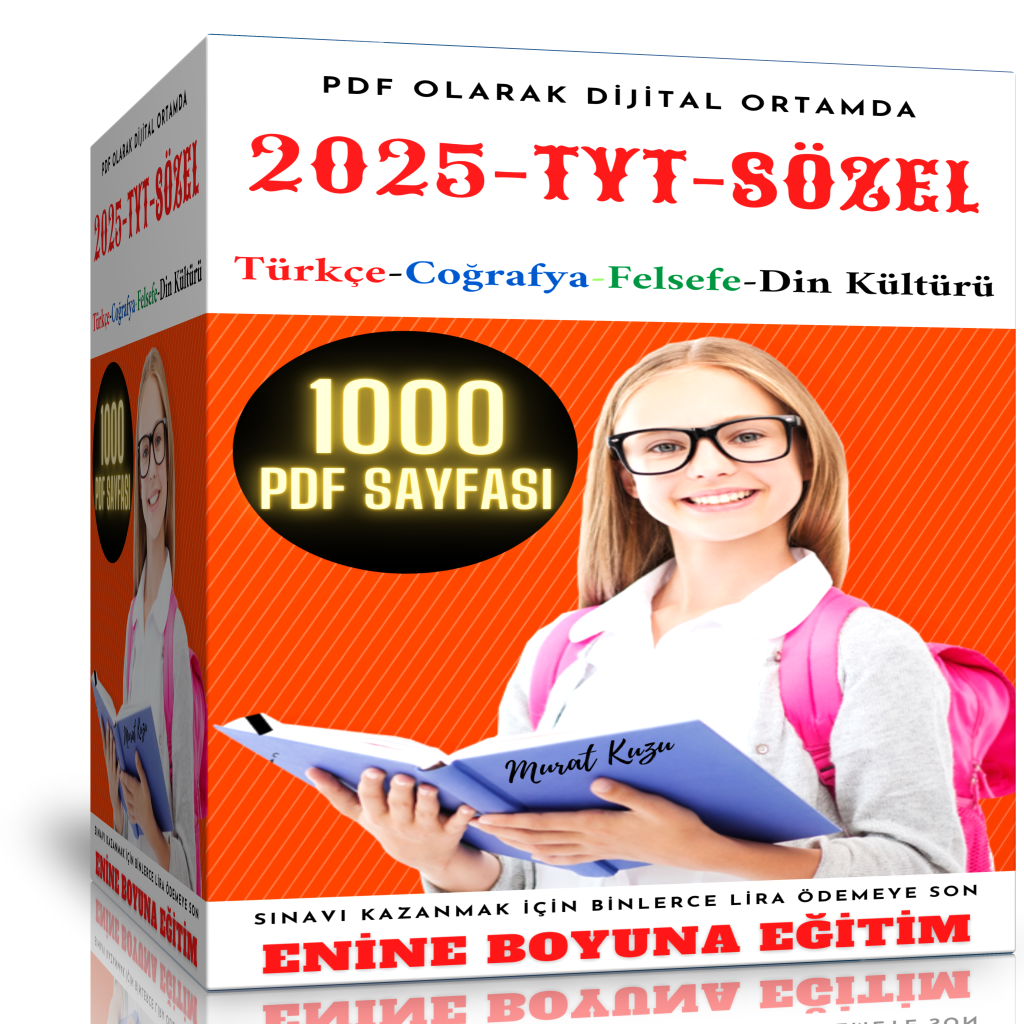2024 TYT Sözel Hazırlık Seti (1000 PDF Sayfası)