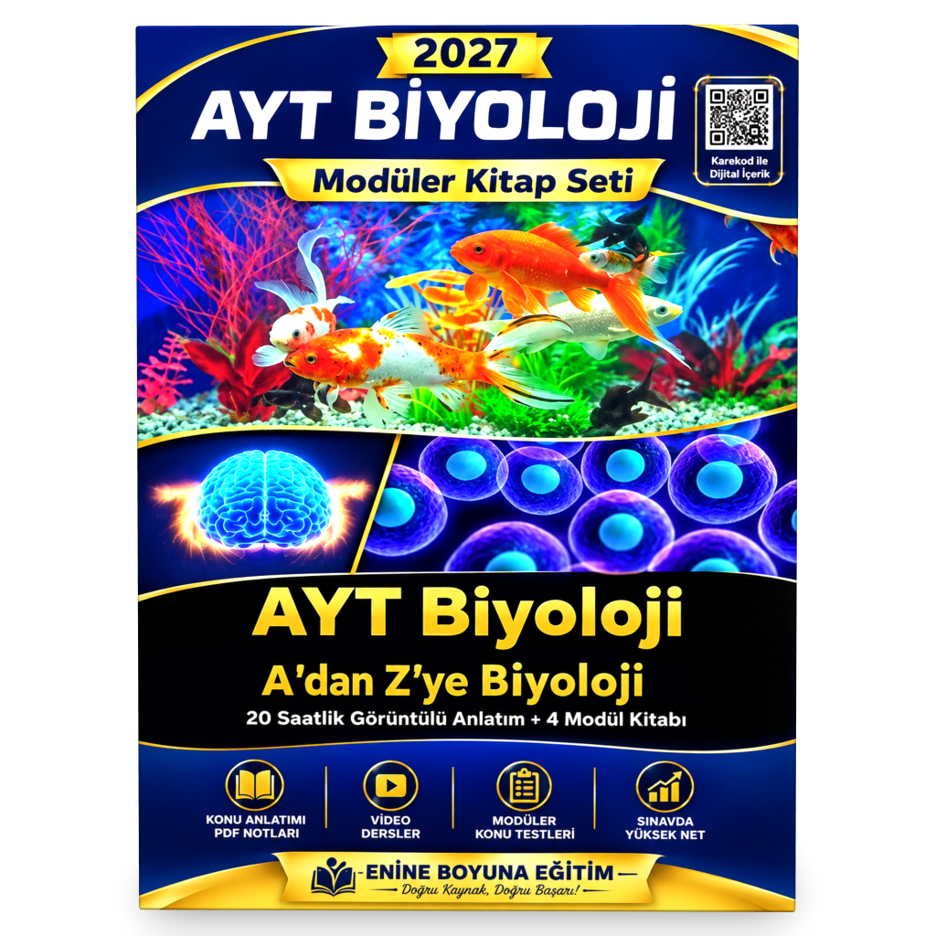 2025 AYT Biyoloji Hazırlık Seti (Video Destekli)