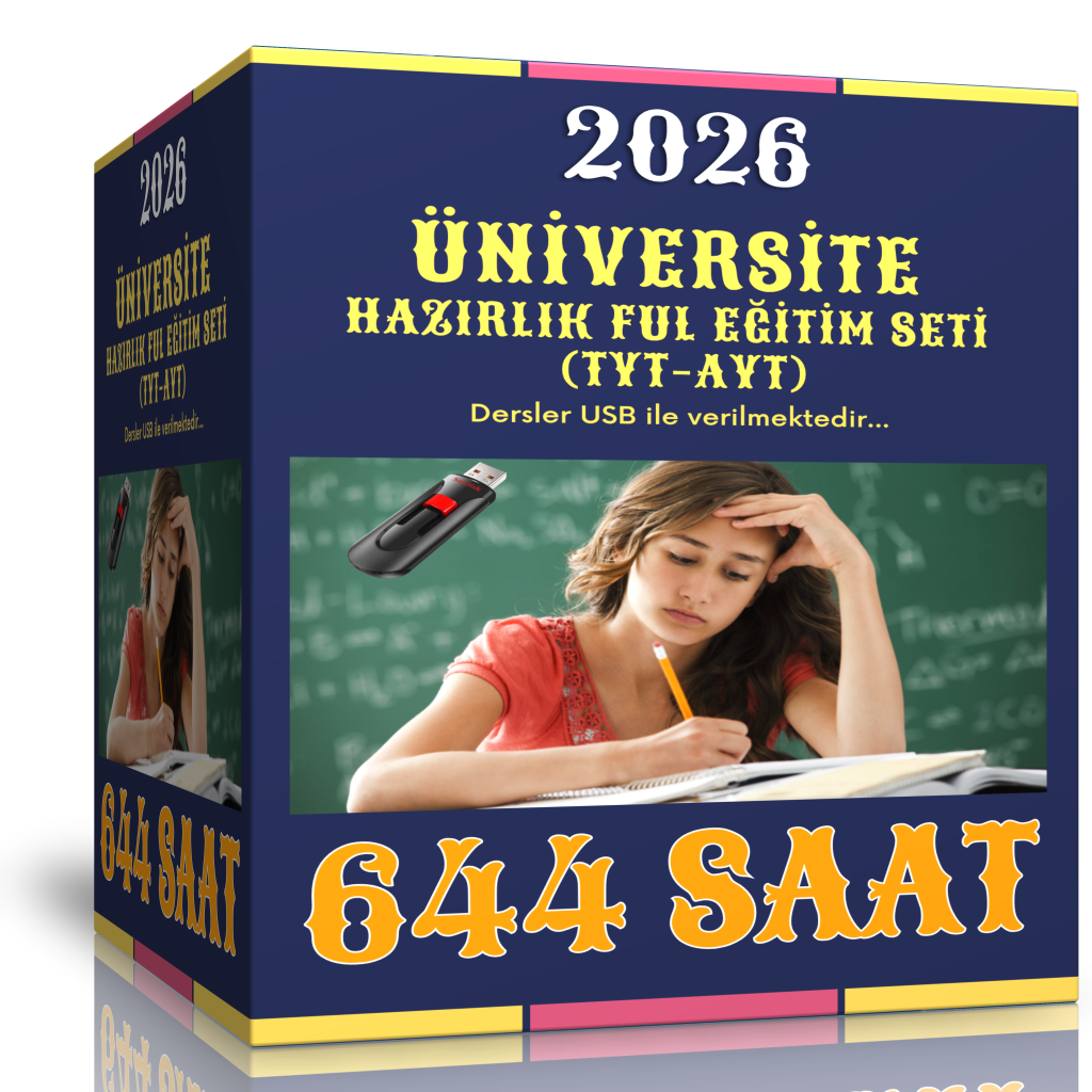 2025 Üniversite Hazırlık Ful Eğitim Seti (TYT-AYT)