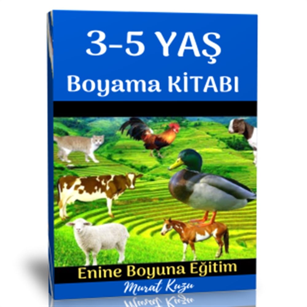 3-5 Yaş İçin Boyama Kitabı