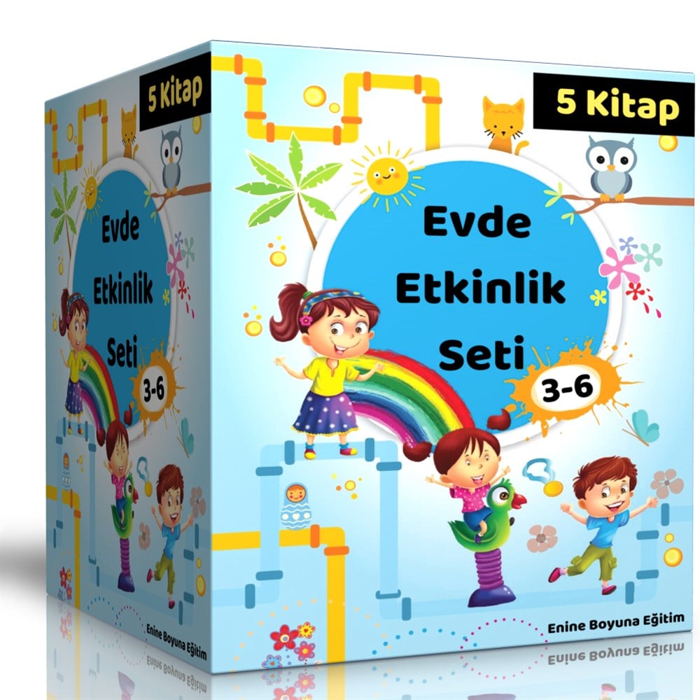 3-6 Yaş Evde Etkinlik Eğitim Seti