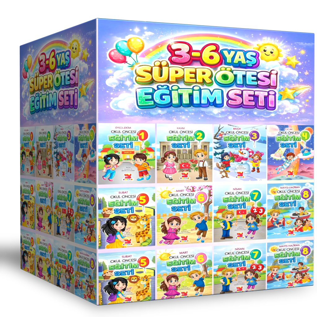 3–6 Yaş Süper Ötesi Eğitim Seti