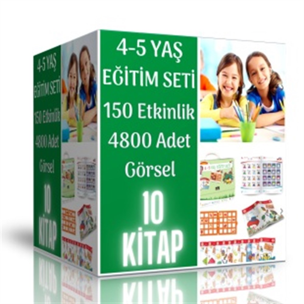 4-5 Yaş İçin Eğitim Seti (Okula Hazırlık Ful Seti)