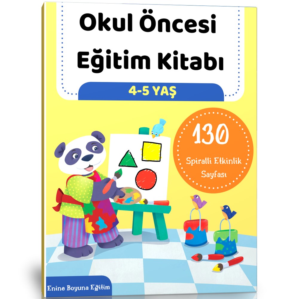 4-5 Yaş Okul Öncesi Eğitim Kitabı