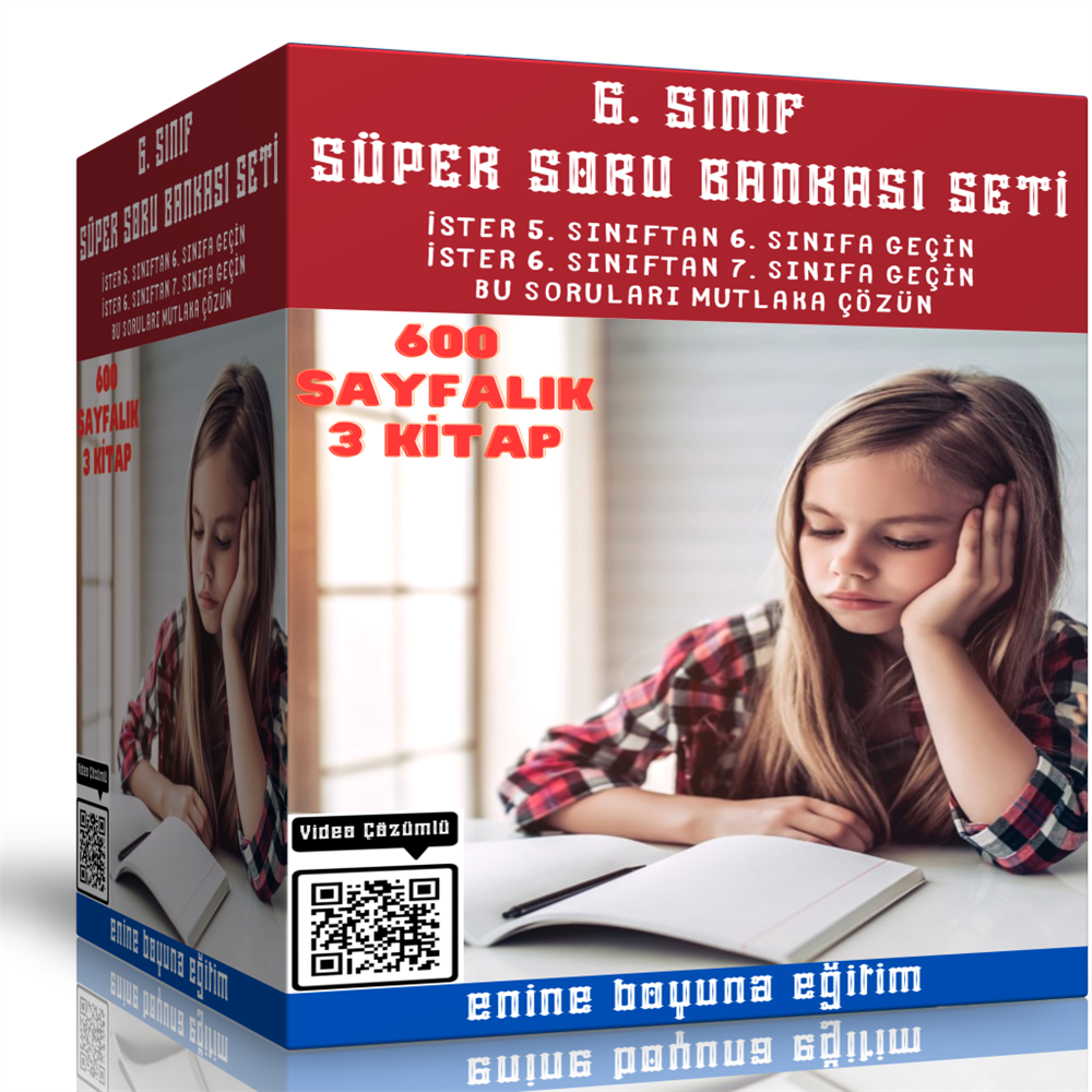 6. Sınıf Süper Soru Bankası Seti (Tüm Dersler)