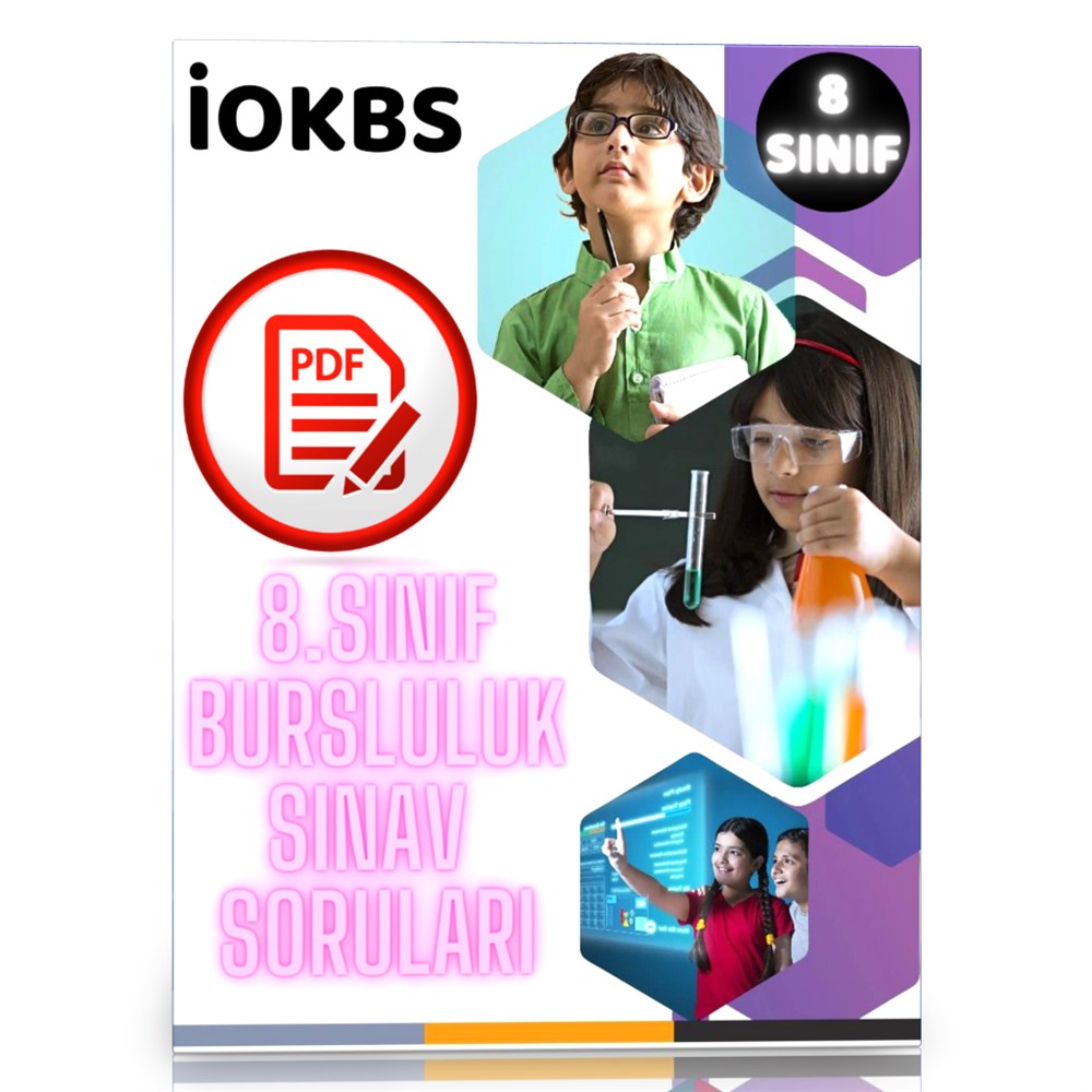 8. Sınıf ve Hazırlık Sınıfı Bursluluk Sınav Soruları (PDF)