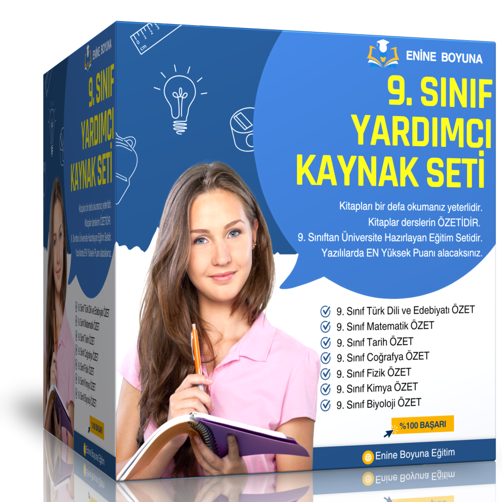 9. Sınıf Yardımcı Kaynak Seti (7 ANA Ders)