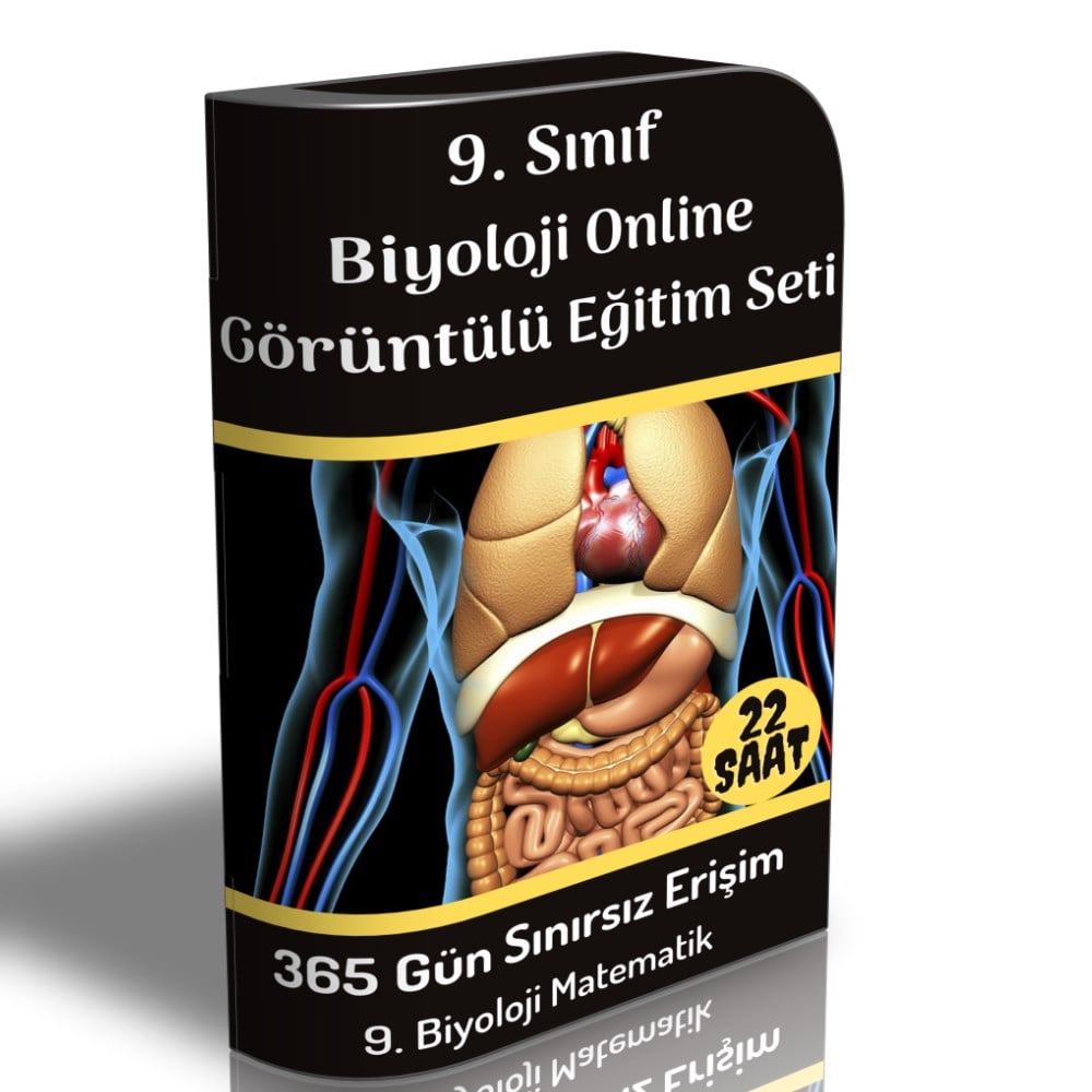 9. Sınıf Biyoloji Online Görüntülü Eğitim Seti