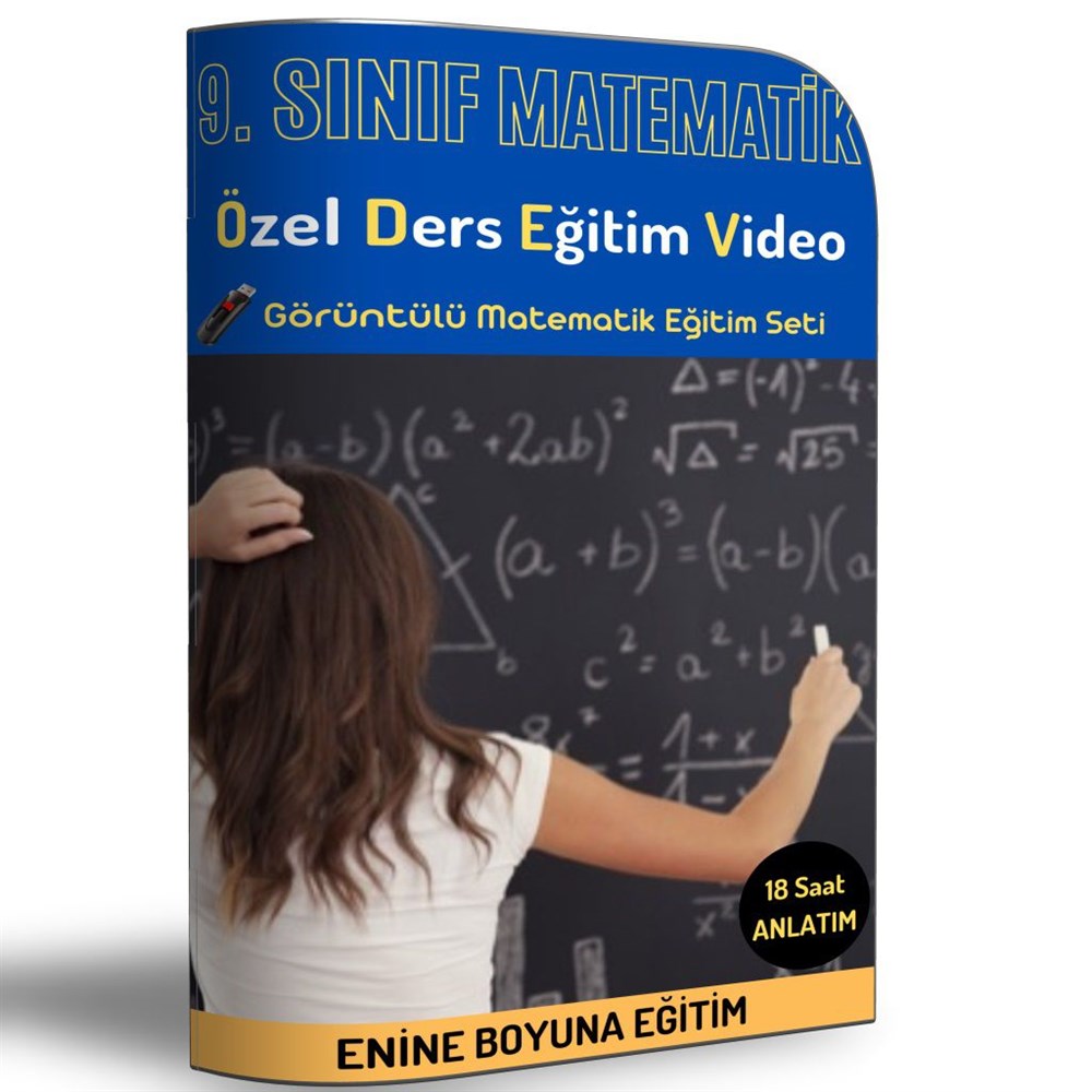 9. Sınıf Matematik Görüntülü Eğitim Seti