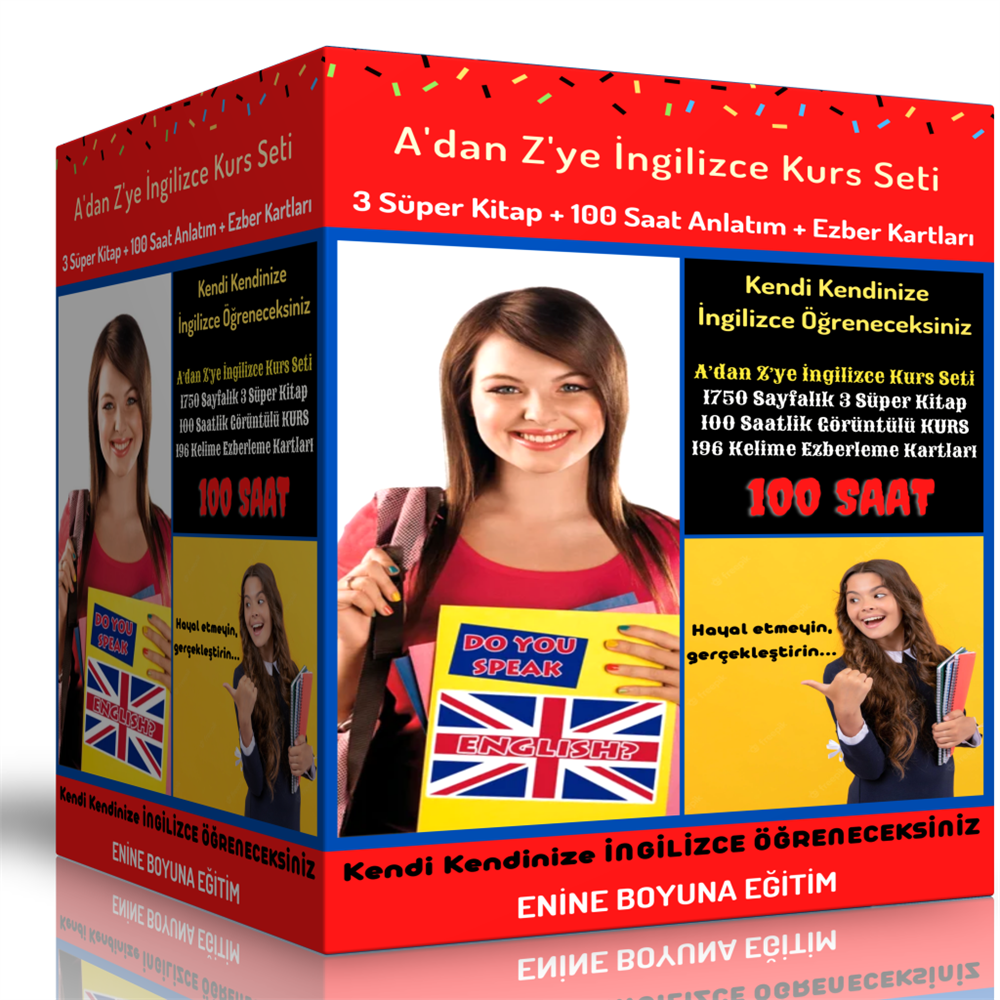 A'dan Z'ye İngilizce Kurs Seti
