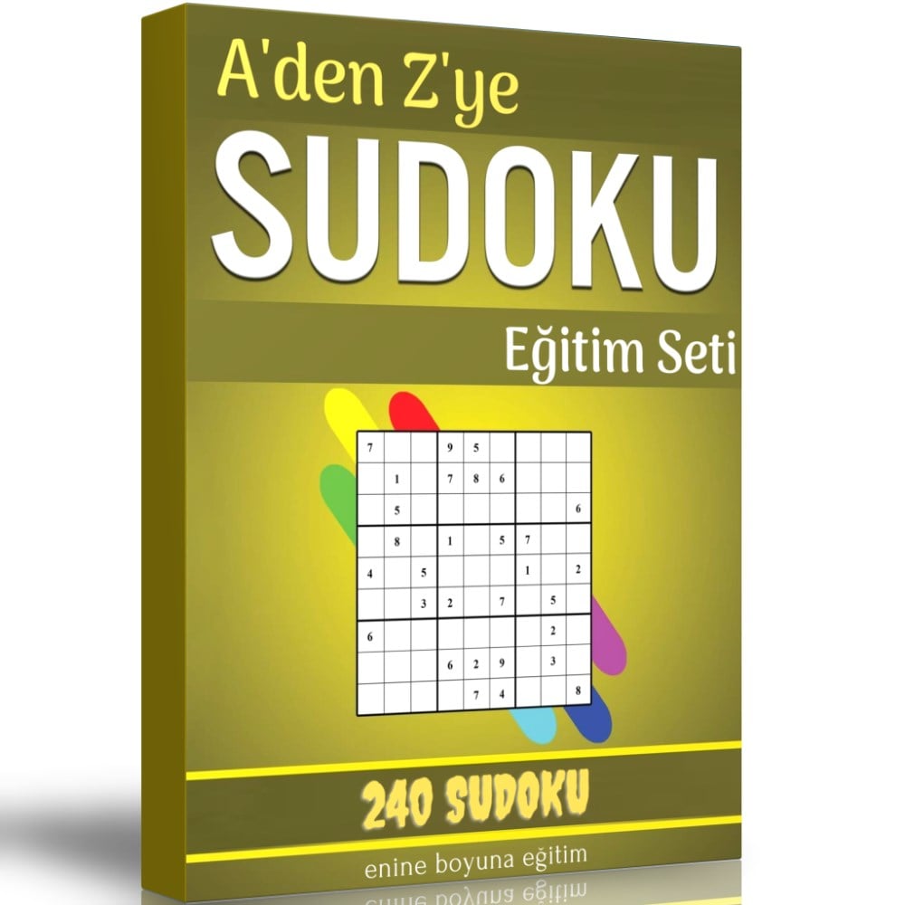 Adan Zye Sudoku Eğitim Seti (3 Fasikül Kitap)